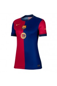 Barcelona Voetbaltruitje Thuis tenue Dames 2024-25 Korte Mouw